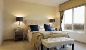 Relaxing bedroom